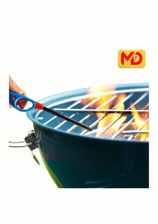 Refillable BBQ Gas Lighters – Assorted Colours (Pack of 5)