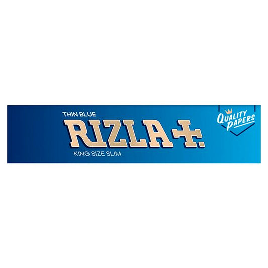 Rizla KING SIZE SLIM BLUE - FULL BOX OF 50 BOOKLETS