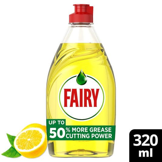 Fairy Lemon Washing Up Liquid (320ml)