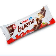 KINDER BUENO 2 BAR 30 PACKETS 43g x 30 Packets (Full Box) CHOCOLATE