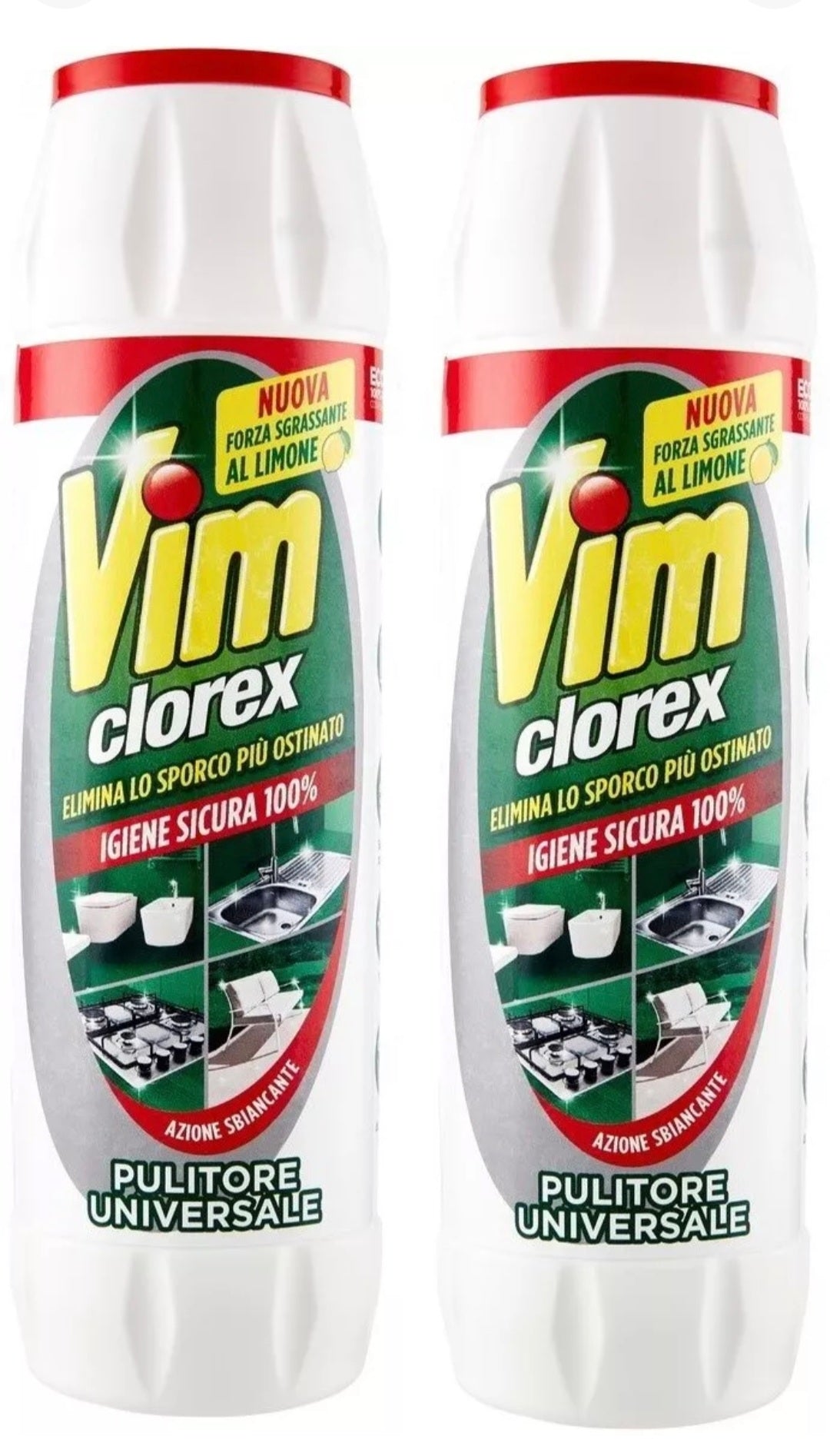 750Grms Vim Clorex Classic Scourer Extra Whitening Powder Removes Stain MARKET DADA