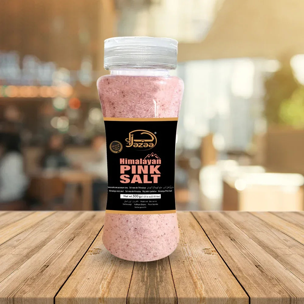 Jazaa pink salt Fine Jar 500g Market Dada