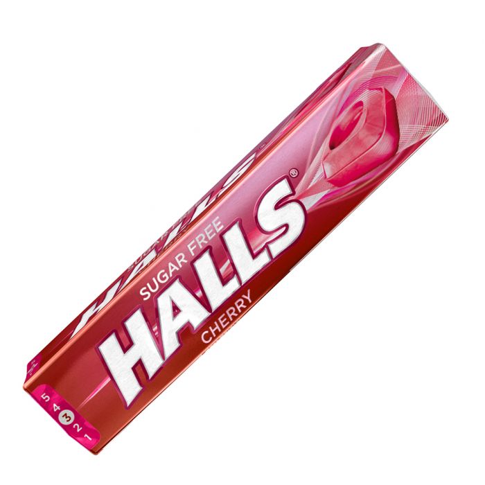 Halls Sugar-Free Cherry Cough Sweets pack of 20 Fast & Free Delivery MARKET DADA